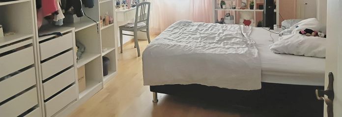 4-Zi-Whg mit Balkon und Garage, Nordstadt – Schlafzimmer 1 oder Wohnzimmer