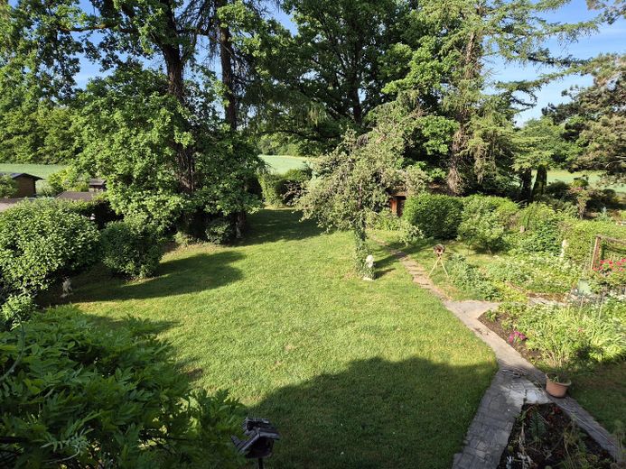 Działka w najlepszej lokalizacji w Gräfelfing – Garten von oben