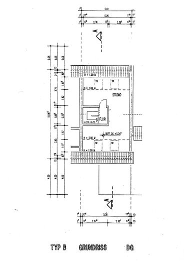 Dachgeschoss (vor Ausbau)