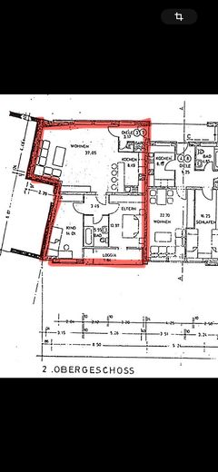 Grundriss Wohnung