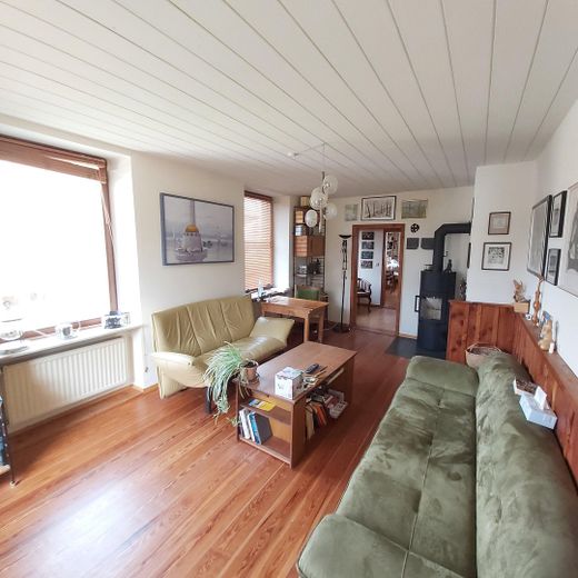 Wohnzimmer OG, Kaminofen