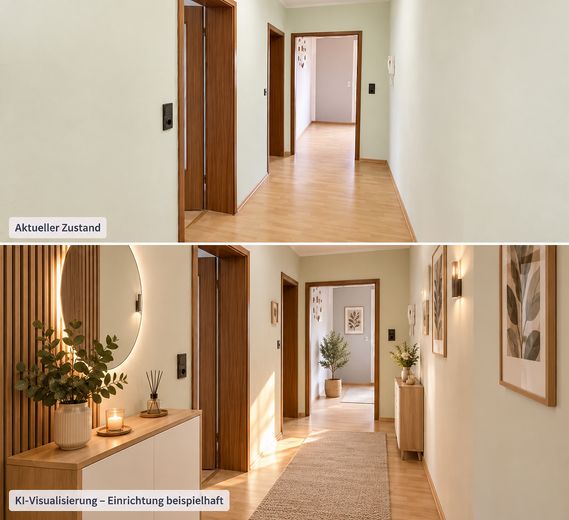 Viel Platz für die Familie – 4 Zimmer, 96 m², Balkon & Einbauküche – Foto 5