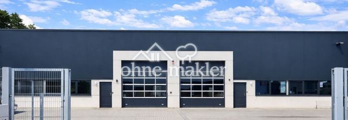 Hochwertige Gewerbeimmobilie mit 2 Hallen & Büro – Toplage an A1 bei Hamburg, von privat