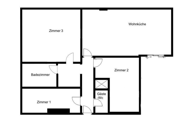 Wassernah & Energieeffizient: Provisionsfreie Familienwohnung im Top-Zustand – Grundriss