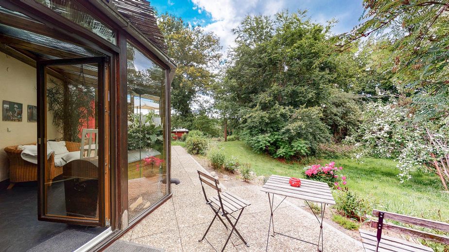 290 m² + 2.464 m² Naturidyll | Pool & Gartensauna | Aartalblick | Mehrgenerationen o. Vermietung – Terrasse & Wintergarten kl. Wh