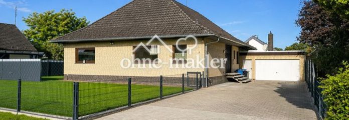 Provisionsfreier Bungalow in ruhiger Sackgasse – bezugsfertig & gepflegt