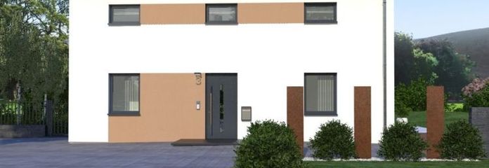 EINFAMILIENHAUS MIT VERSETZTEM PULTDACH
