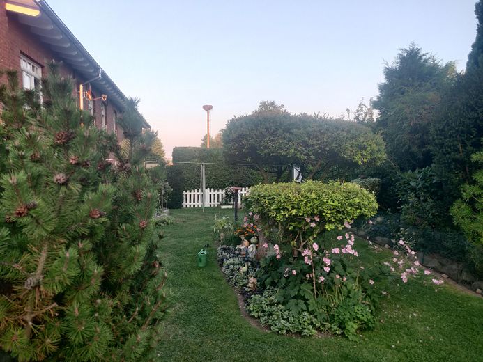 Aus Garten Blick Storchennest