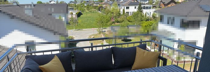 Fernblick Balkon