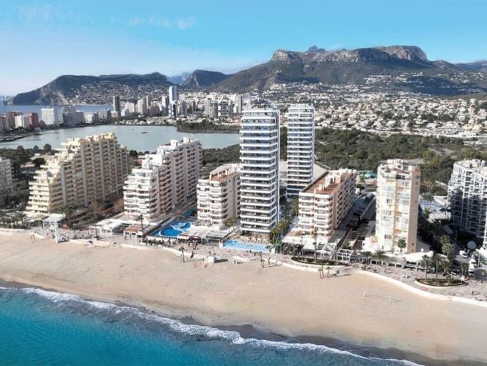 Apartments sowie Duplex-Penthäuser in erster Meereslinie am Strand La Fossa in Calpe – Foto 1