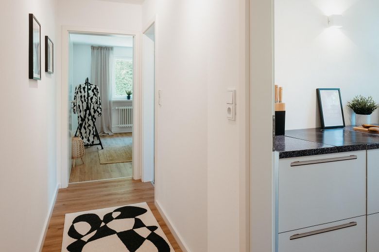 Flur Schlafzimmer & Küche
