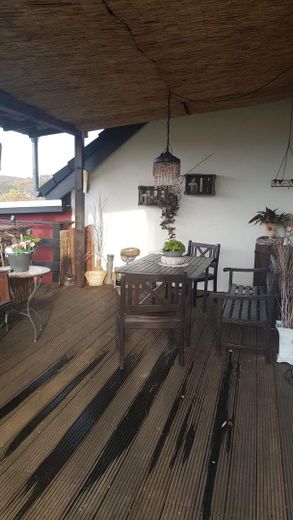 Überdachte Terrasse