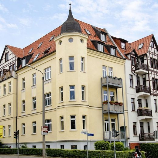 Vermietete Eigentumswohnung im beliebten Norden von Halle! – Hausansicht
