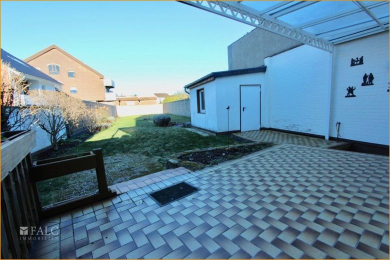 riesige Terrasse