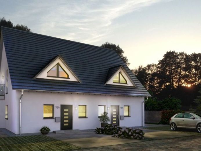 Preiswertes Doppelhaus - Bauen mit Fördermitteln – Foto 1