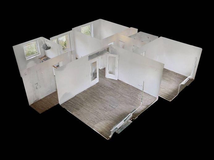 Große 3-Zi.-Whg. mit BALKON, EBK und viel Lichteinfall – 3D-Ansicht Grundriss