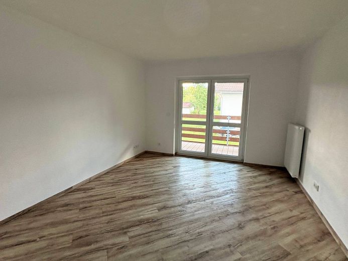 Lechbruck am See devletçe tanınan doğal dinlenme beldesinde geniş BALKONLU modern 2 odalı daire – Ansicht II: Schlafzimmer
