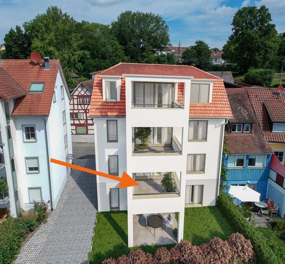 Hier befindet sich die Wohnung