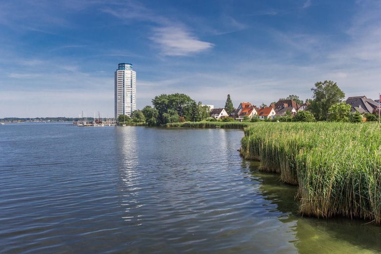 Blick auf den Wikingturm