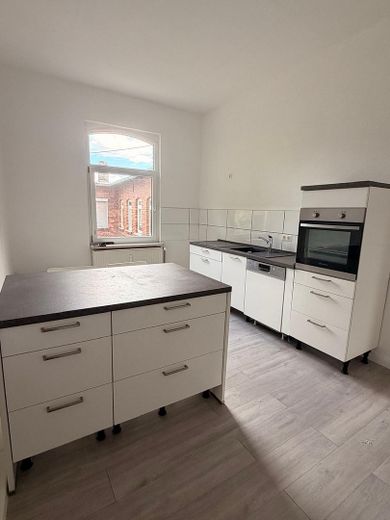 Kitchen, first occupancy, bright and modern 3-room apartment, 86 sq m – Photo 2