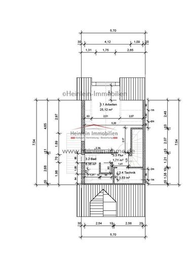 Reihenendhaus 7 ZKBB#2 Bäder #Zisterne #Keller ausgebaut #Griesheim Im Wiesengarten – Foto 17