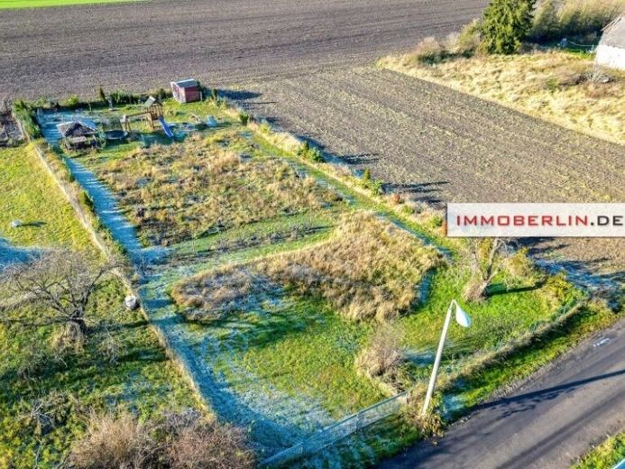 IMMOBERLIN.DE - Atrakcyjna działka budowlana z orientacją na zachód i w pięknie położonej okolicy – Zdjęcie 1