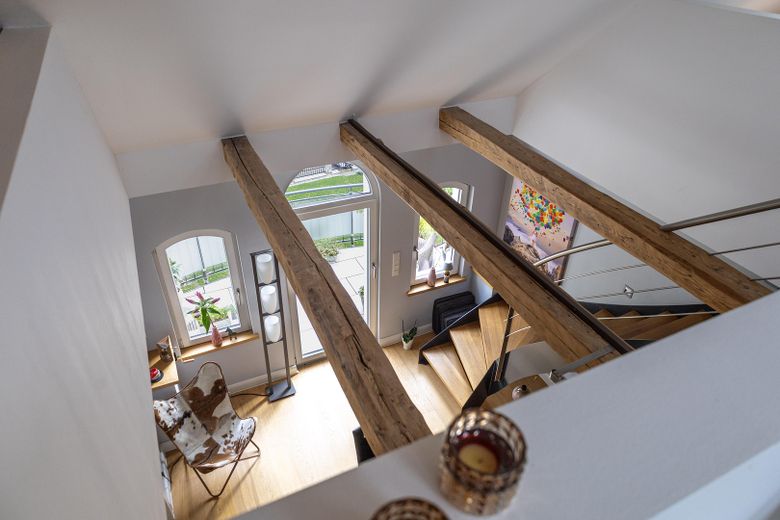 Blick von der Galerie