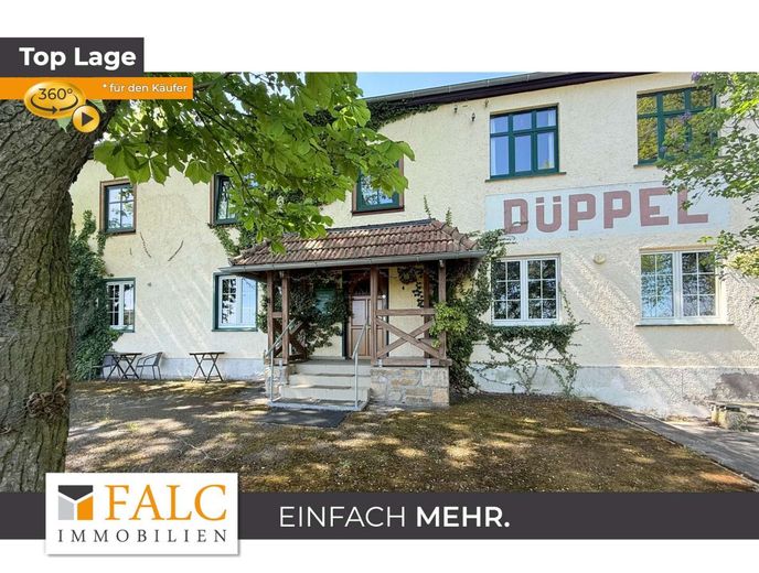 Gasthaus Düppel - Vielseitige Immobilie mit Appartments, Wohnungen und Panoramablick – Außenansicht