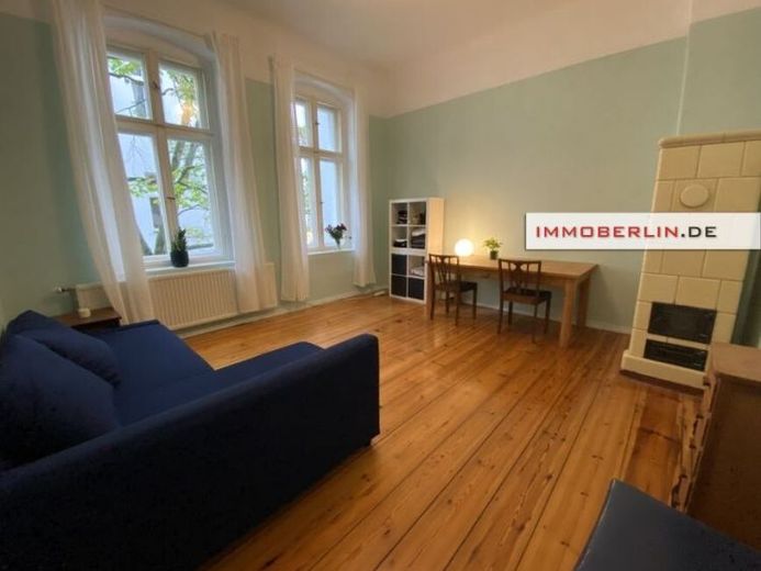 IMMOBERLIN.DE - شقة قديمة ساحرة في موقع هادئ وحالة مجددة – الصورة 1