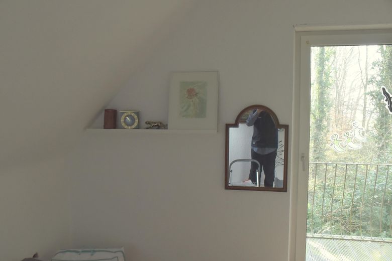 SchlafZimmer mit WaldBlick