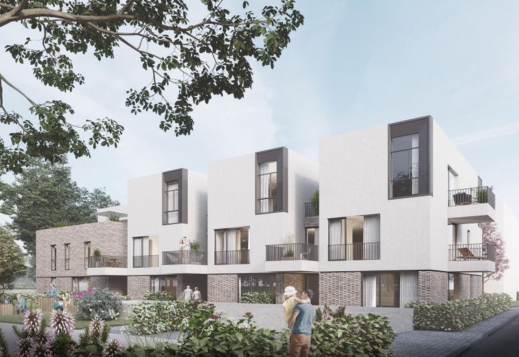 Tiefgaragenstellplatz am Aasee – Aussenansicht