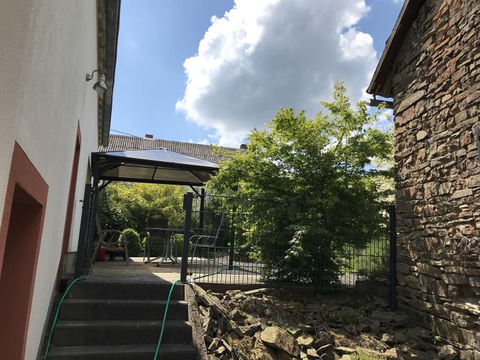 Zugang hinterer Garten