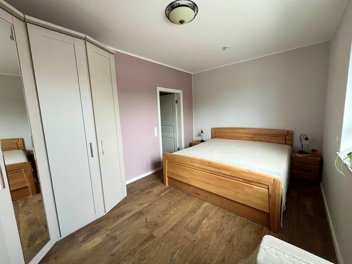 Penthouse Schwerin – Schlafzimmer