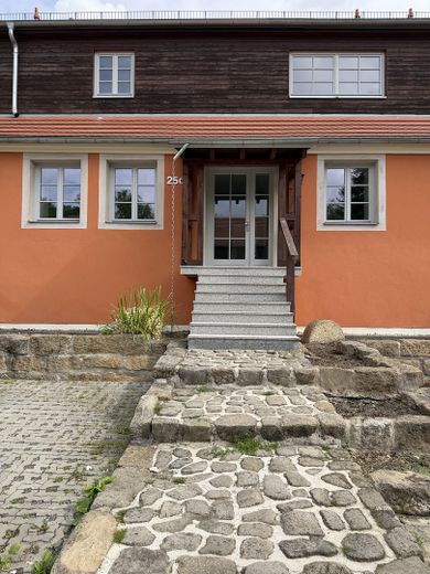 Blick auf Eingang