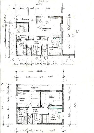 Grundriss-1, EG und OG