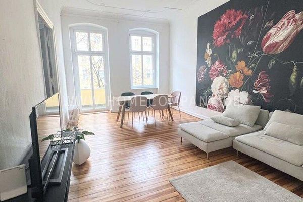 Schöne 3-Zimmer-Wohnung in Charlottenburg, Berlin, möbliert