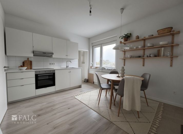 Renovierte Wohnung im 2 OG – Küche - (digitales Homestaging)