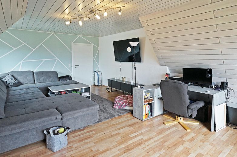 Wohnzimmer DG 2. Ansicht
