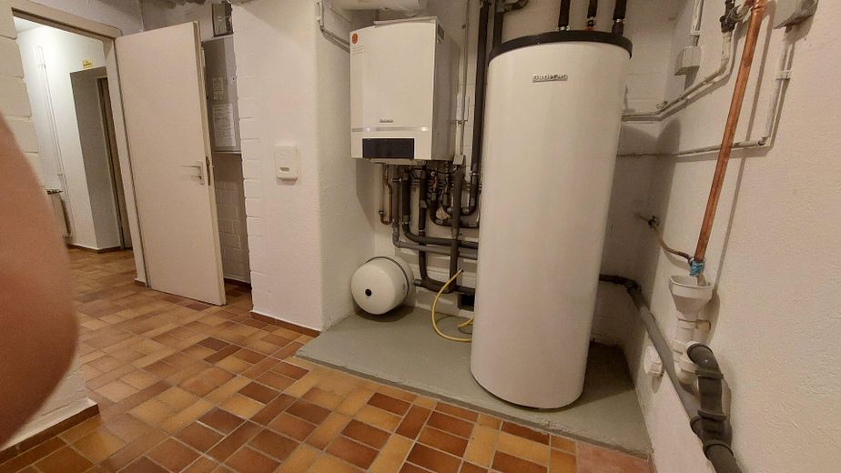 Gasheizanlage im Keller