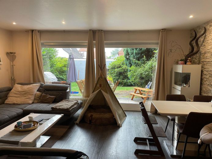 Blick aus dem Wohnzimmer