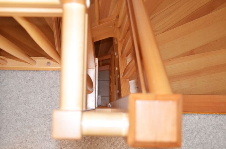 Echmassivholztreppe