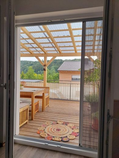 Ausgang Balkon