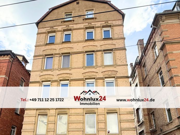+++Stuttgart-Süd: Zadbane mieszkanie 2-pokojowe, wysokie sufity, doskonale wynajęte!+++ – Zdjęcie 1