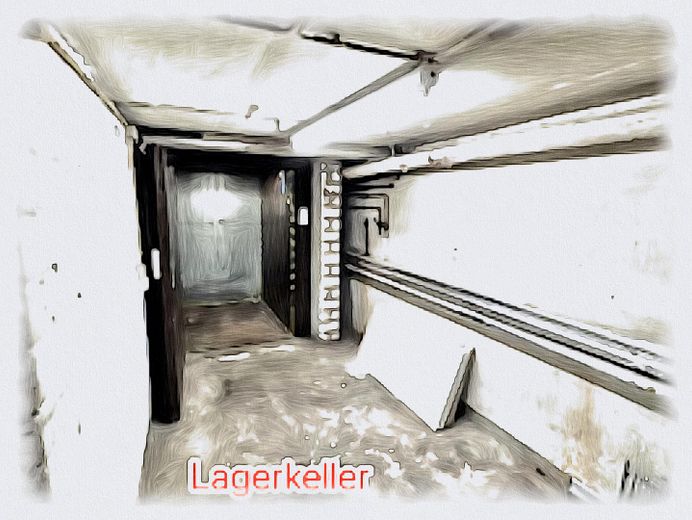 Gewerbefläche im Erdgeschoss mit Lagerkeller (provisionsfrei) – Lastenaufzug Lager