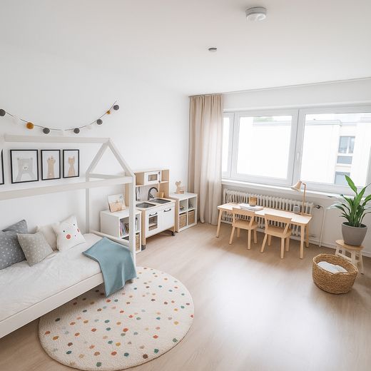 Kinderzimmer Visualisierung