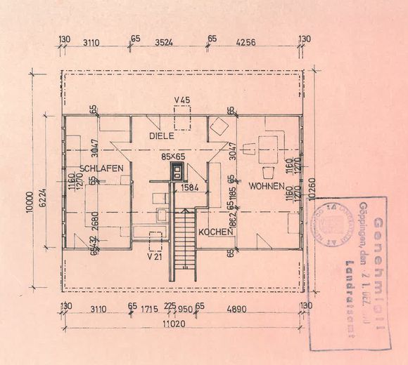 Raum für Familie – Charmantes Einfamilienhaus mit Terrasse und Vollkeller – Grundriss Dachgeschoss