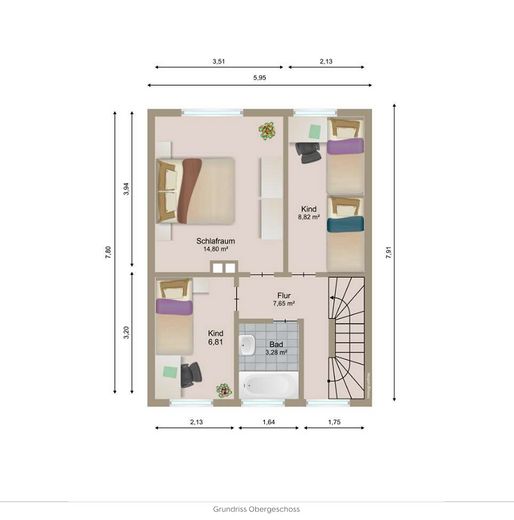 Einziehen und aufblühen: modernisiertes 5,5 Zimmer Reihenhaus mit Garten & Terrasse – provisionsfrei – Foto 28