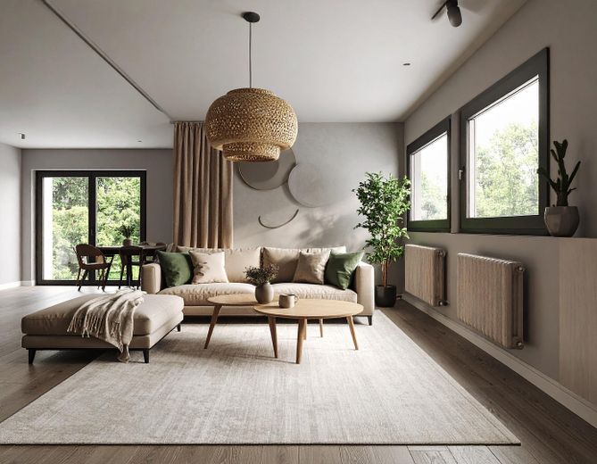 Wohnzimmer. (KI generiert)