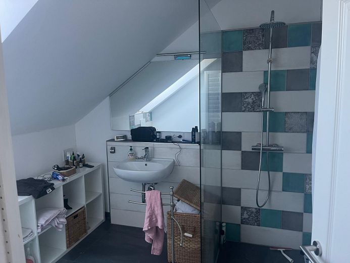 Maisonettewohnung in Amberg bei Buchloe – Duschbad Maisonette WC