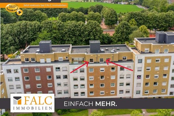 Attico a Colonia-Weiden – ascensore, garage sotterraneo e splendida terrazza sul tetto